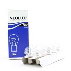 Combo 10 Bóng Đèn Sau 1 Tim OSRAM NEOLUX P21W N382 12V 21W (Chân Thẳng) - Nhập Khẩu Chính Hãng