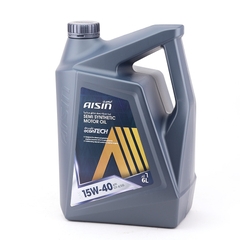 Dầu Nhớt Bán Tổng Hợp AISIN Econtech+ CF4/SG 15W40 6 Lít ECSF1546P - Nhập Khẩu Chính Hãng