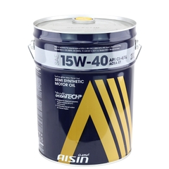 Dầu Nhớt Bán Tổng Hợp AISIN Econtech+ CI4/SL 15W40 20 Lít ECSI154PLB - Nhập Khẩu Chính Hãng
