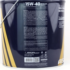 Dầu Nhớt Bán Tổng Hợp AISIN Econtech+ CI4/SL 15W40 20 Lít ECSI154PLB - Nhập Khẩu Chính Hãng