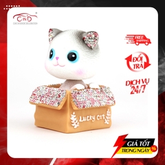 Decor Mô Hình Đính Đá Dễ Thương Trang Trí Taplo Ô Tô, Phụ Kiện Xe Hơi Sáng Tạo, Để Bàn Làm Việc CIND - Nhập Khẩu Chính Hãng