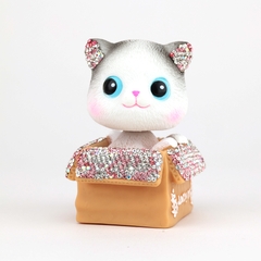 Decor Mô Hình Đính Đá Dễ Thương Trang Trí Taplo Ô Tô, Phụ Kiện Xe Hơi Sáng Tạo, Để Bàn Làm Việc CIND - Nhập Khẩu Chính Hãng