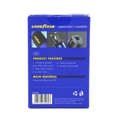 Dụng Cụ Phá Kính Cắt Dây An Toàn Thoát Hiểm GOODYEAR GY-5480 - Nhập Khẩu Chính Hãng