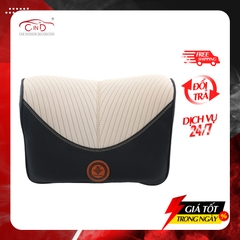 Gối Tựa Đầu Massage CIND TK008A Màu Đen Kem - Nhập Khẩu Chính Hãng