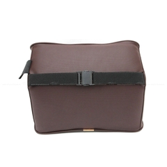 Gối Tựa Đầu Cao Su Non Bọc Da CIND G003 Màu Café - Nhập Khẩu Chính Hãng