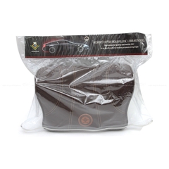 Gối Tựa Đầu Cao Su Non Bọc Da CIND G003 Màu Café - Nhập Khẩu Chính Hãng