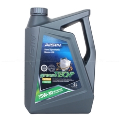 Nhớt Động Cơ AISIN ESSNP0534P 5W-30 SN Plus Greentech+ Semi Synthetic 4L - Nhập Khẩu Chính Hãng