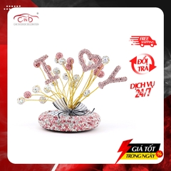 Nước Hoa Sáp Thơm Trang Trí Đính Đá Lấp Lánh Sang Chảnh - Nhập Khẩu Chính Hãng