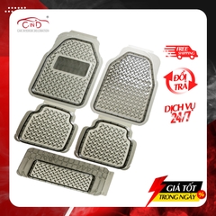 Bộ Thảm Lót Sàn Ô Tô PACKY PODA 6975 Màu Đen 4 Chỗ - Nhập Khẩu Chính Hãng