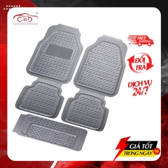 Bộ Thảm Lót Sàn Ô Tô PACKY PODA 6975 Màu Xám 4 Chỗ - Nhập Khẩu Chính Hãng