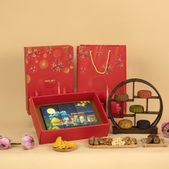 Hộp quà Healthy Moon Cake Phố Trăng 6 bánh