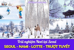 TOUR HÀN QUỐC TRƯỢT TUYẾT - ĐÓN NOEL