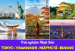 TOUR NHẬT BẢN TOKYO - NÚI PHÚ SĨ - OSHINO HAKKAI