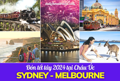 [TOUR ÚC 7N6D TẾT TÂY 2024  ] MELBOURNE - SYDNEY, BAY JQ