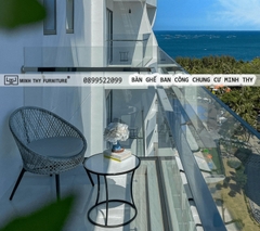 Bí Quyết Chọn Bàn Ghế Ban Công Chung Cư Nhựa Giả Mây Phù Hợp Với Mọi Không Gian