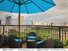 Minh Thy Furniture cung cấp bàn ghế giả mây The Herriott Hotel & Suite