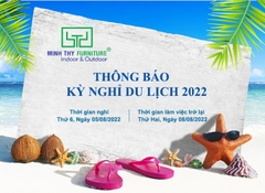 Thông báo lịch nghỉ du lịch Minh Thy Furniture 2022