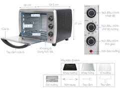 Lò nướng Electrolux EOT38MXC