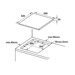 Bếp từ HAFELE HC-IF60A 536.01.871