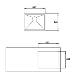 CHẬU RỬA ĐƠN INOX HAFELE 4219F 567.20.397