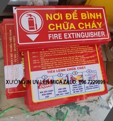 Biển nội quy PCCC