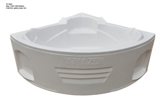 TP7063 - BỒN TẮM GÓC NGÂM CÓ CHỮ