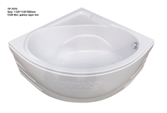 TP7070 - BỒN TẮM GÓC NGÂM CÓ CHỮ