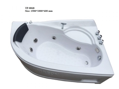 TP8068 - BỒN TẮM GÓC MASSAGER ĐƠN 1 GỐI