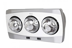 H3B - Đèn Sưởi Nhà Tắm Hans 3 Bóng H3B