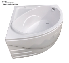TP7070 - BỒN TẮM GÓC NGÂM CÓ CHỮ