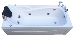 TP8002R - BỒN TẮM MASSAGER CHỮ NHẬT 1 GỐI YẾM PHẢI