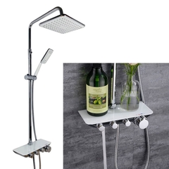 SC3041 - Sen cây nhiệt độ củ bàn 4 nhấn màu trắng cao cấp