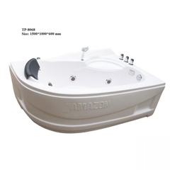 TP8068 - BỒN TẮM GÓC MASSAGER ĐƠN 1 GỐI
