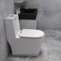 K8097 - Bồn cầu liền khối , sứ nung tráng men nano tuyết cao cấp