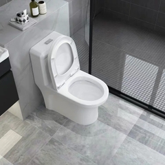 KA3987 - Bồn cầu liền khối nhỏ, sứ nung tráng men nano tuyết cao cấp