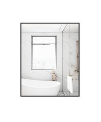 WIN08 - Combo trọn bộ phòng tắm, bồn cầu liền khối, chậu sứ vuông treo, sen cây inox vuông...