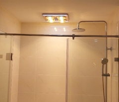 HE9 - Đèn sưởi nhà tắm âm trần có điều khiển, đèn led, báo nhiệt độ Heizen HE9