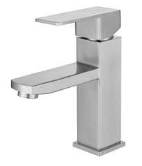 WIN08 - Combo trọn bộ phòng tắm, bồn cầu liền khối, chậu sứ vuông treo, sen cây inox vuông...