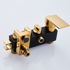 SC1986 - Sen cây nhiệt độ đen vàng 3 nút xoay cao cấp