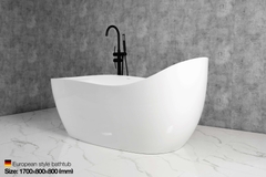 MW8213-170.MS - Bồn tắm massager cao cấp, chất liệu Acrylic. Kích thước: 1700 x 800 x 800(mm)