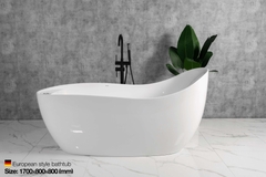 MW8213-170.MS - Bồn tắm massager cao cấp, chất liệu Acrylic. Kích thước: 1700 x 800 x 800(mm)