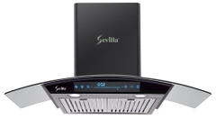 Máy hút khử mùi Sevilla SV-790. Kích thước 700 x 360 x  (700-1040)mm (DxRxC)