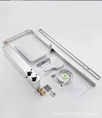 SC3219 - Sen cây nhiệt độ củ lớn đồng mạ crom bóng cao cấp