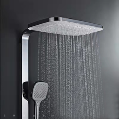 SC3219 - Sen cây nhiệt độ củ lớn đồng mạ crom bóng cao cấp