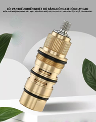 SC3219 - Sen cây nhiệt độ củ lớn đồng mạ crom bóng cao cấp