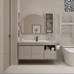 TC159 - Tủ chậu nhựa cao cấp. KT: 48x80cm