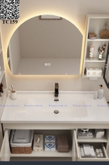 TC159 - Tủ chậu nhựa cao cấp. KT: 48x80cm