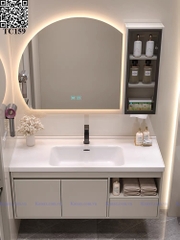 TC159 - Tủ chậu nhựa cao cấp. KT: 48x80cm