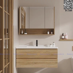 TC160 - Tủ chậu nhựa cao cấp. KT: 48x80cm