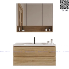 TC160 - Tủ chậu nhựa cao cấp. KT: 48x80cm